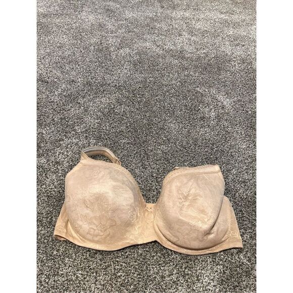 Cacique modern lace covered lightly lined balconette size 44F. C32-9 - Picture 1 of 4